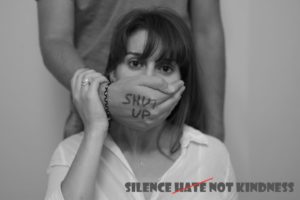 silence hate not kindness